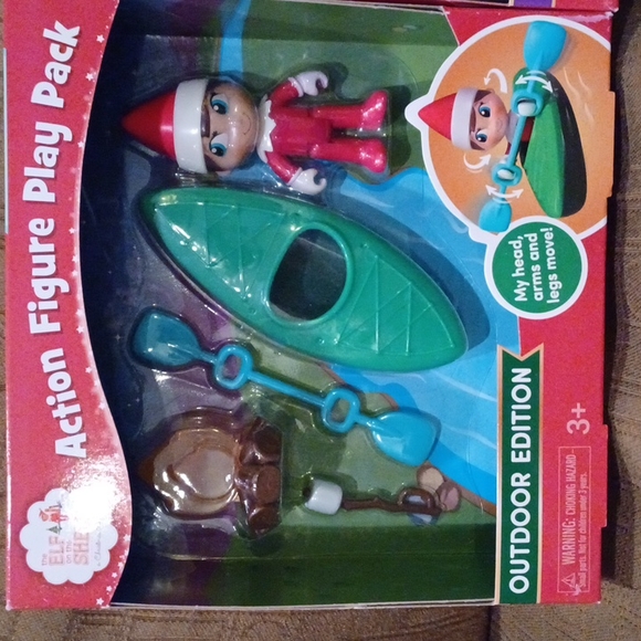 2 New Elf On The Shelf Action Figure Play Packs Space and Outdoor Editions - Picture 2 of 5